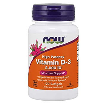 Now foods Vitamiin D3 - vitamiinid - fit360.ee