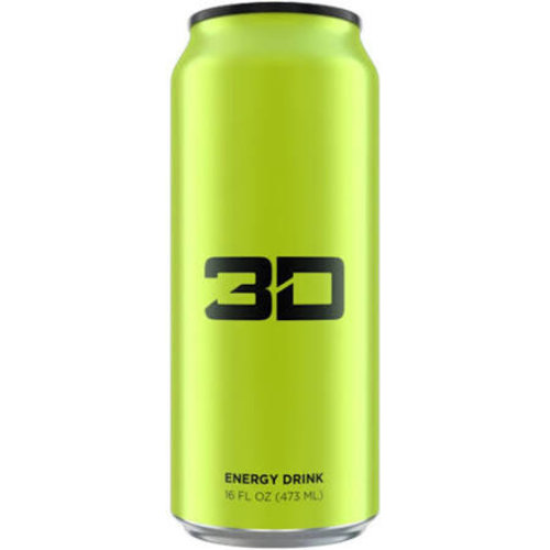 3d energy drink green - fit360.ee