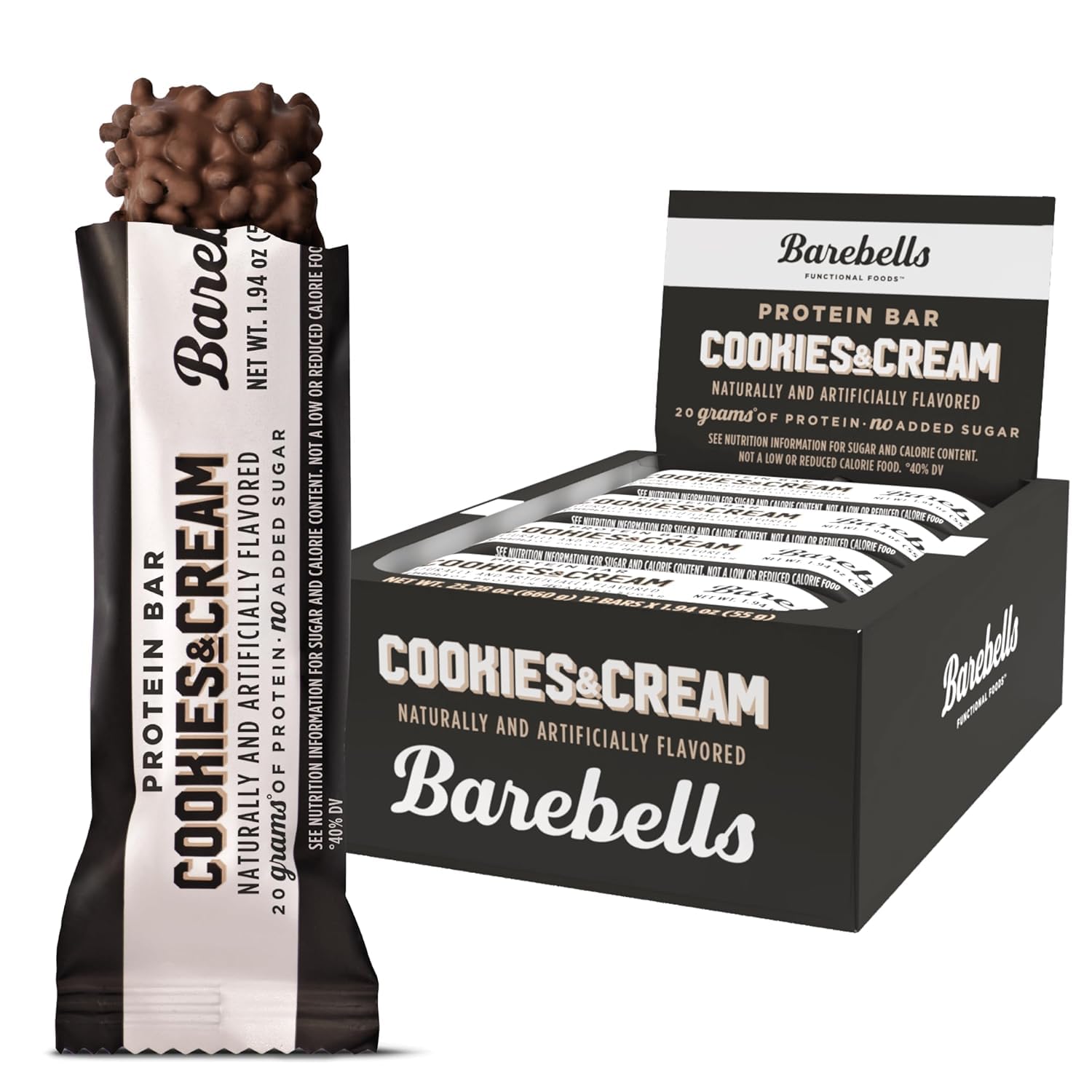 barebells cookies and cream proteiinibatoon - fit360.ee