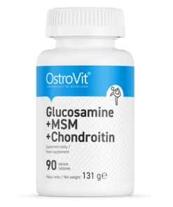 Glucosamine + MSM + Chondroitin Ostrovit Glükosamiin MSM Krondoitiin - fit360.ee