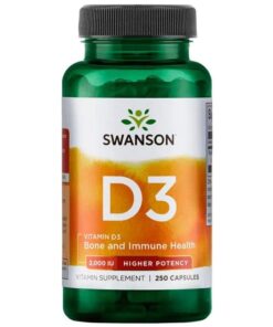 Swanson Vitamin D3 Vitamiin D - fit360.ee