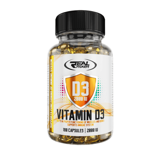 real pharm vitamiin d3 geelkapslid - fit360.ee