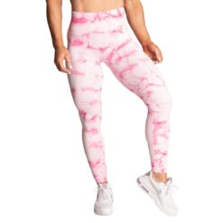 Tie Dye Scrunch Leggings pink - fit360.ee