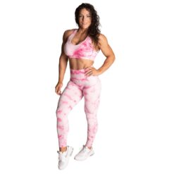 Tie Dye Scrunch Leggings pink - fit360.ee