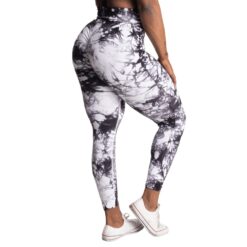 Tie Dye Scrunch Leggings black tie dye - fit360.ee