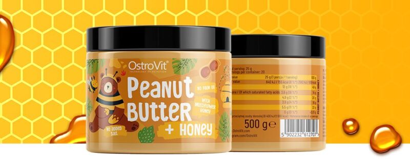 ostrovit peanut butter + honey - fit360.ee