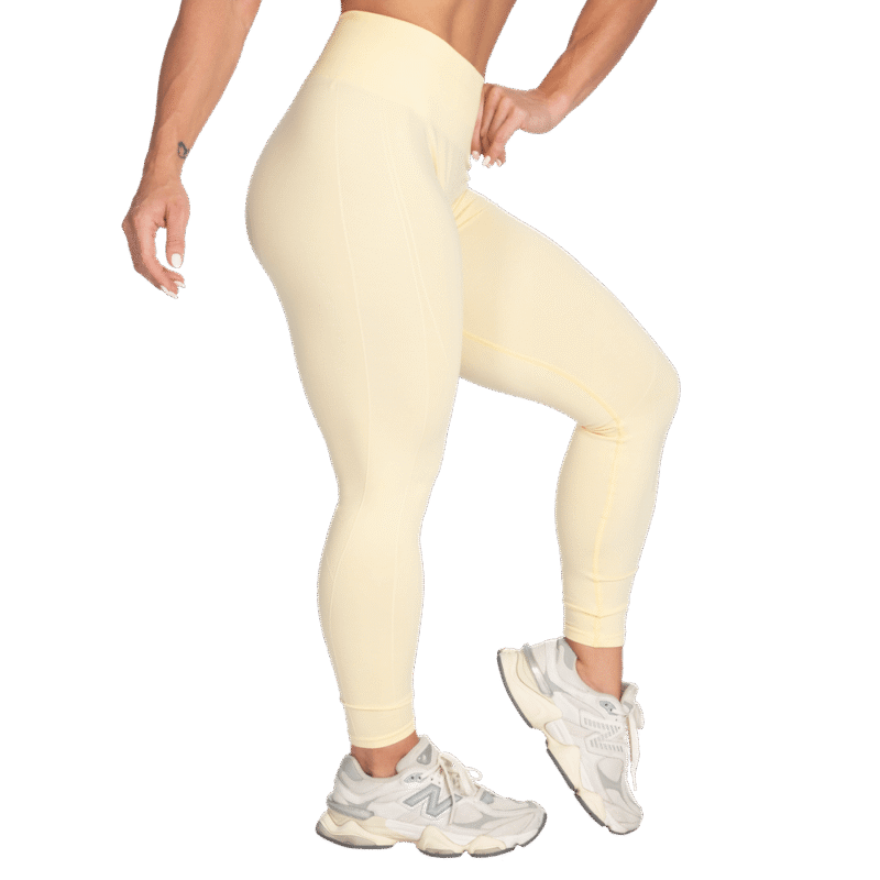 scrunch leggings kollane - fit360.ee