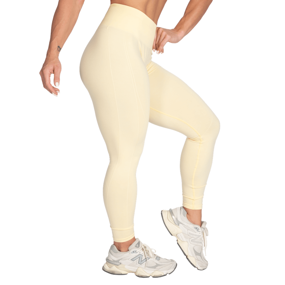 scrunch leggings kollane - fit360.ee