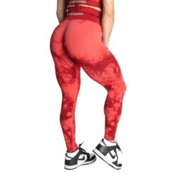 entice scrunch leggings red tie - fit360.ee