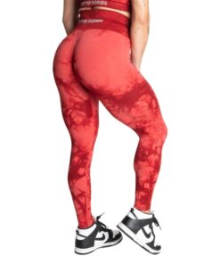 entice scrunch leggings red tie - fit360.ee