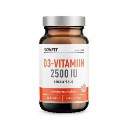 ICONFIT D3 Vitamiin 2500IU - fit360.ee