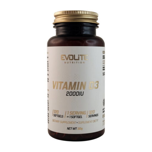 evoltie vitamin d3 2000 iu - fit360.ee