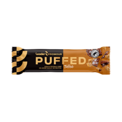 Leader Promour Puffed protein bar - fit360.ee