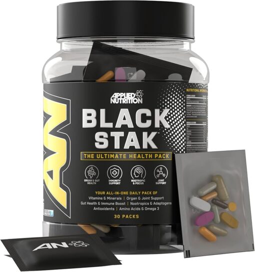 black stak kompleks applied nutrition - fit360.ee