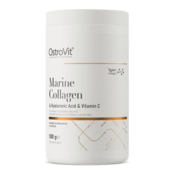 ostrovit marine collagen + hyaluronic acid + c vitamin - fit360.ee