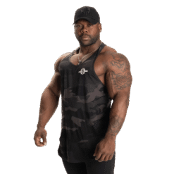 essential t-back dark camo - fit360.ee