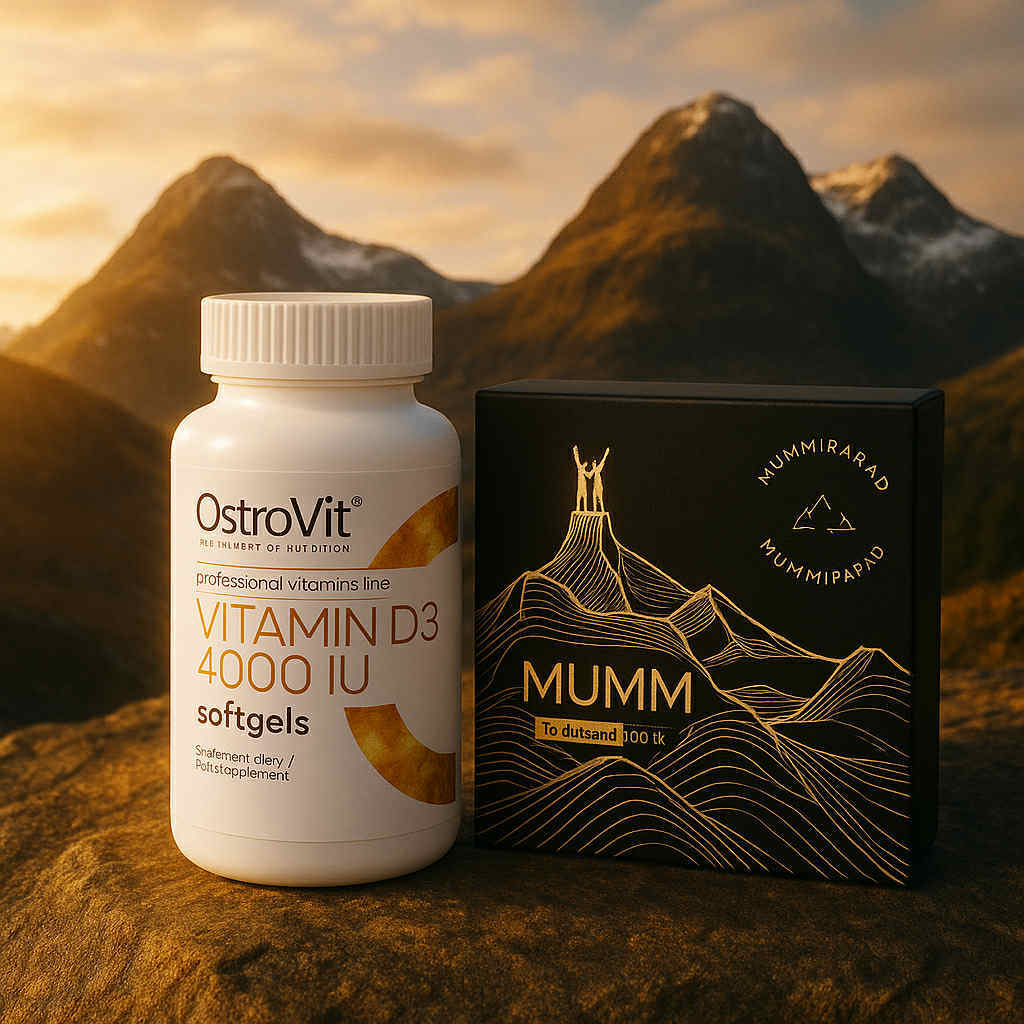 mumio + D vitamiin - fit360.ee