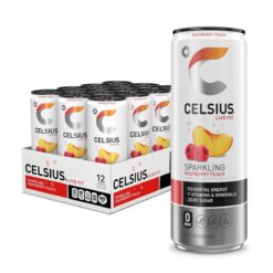 celsius energiajook kastiga vaarika-mango - fit360.ee