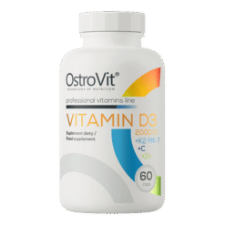 Vitamin D3 2000 IU + K2 MK-7 + C + Zn - fit360.ee