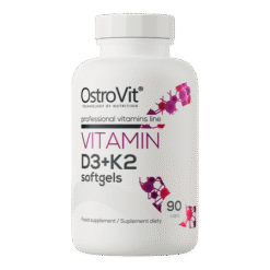 Vitamiin D3 + K2 geelkapslid ostrovit - fit360.ee
