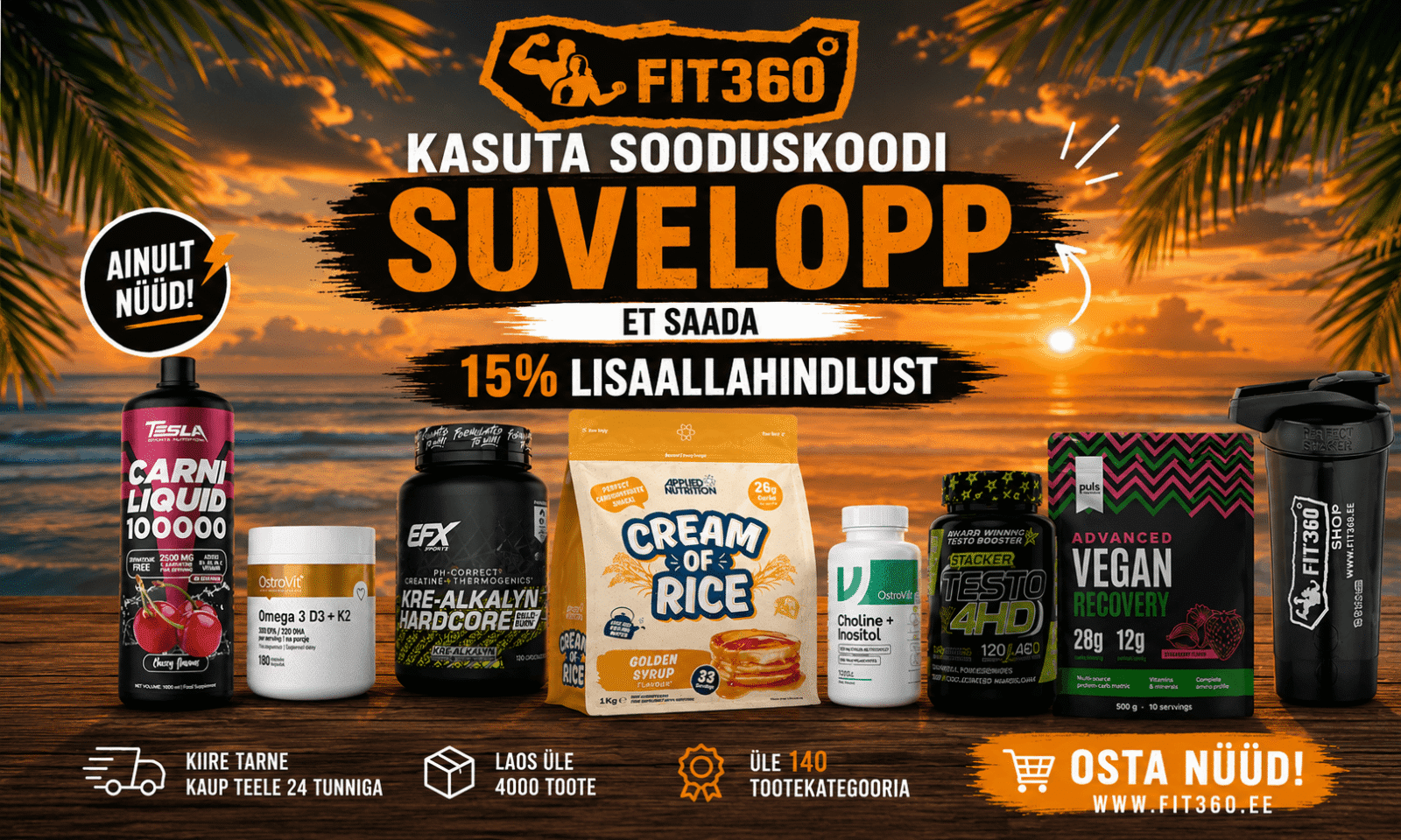 toidulisandid valgupulbrid kollageenid aminohapped- fit360.ee