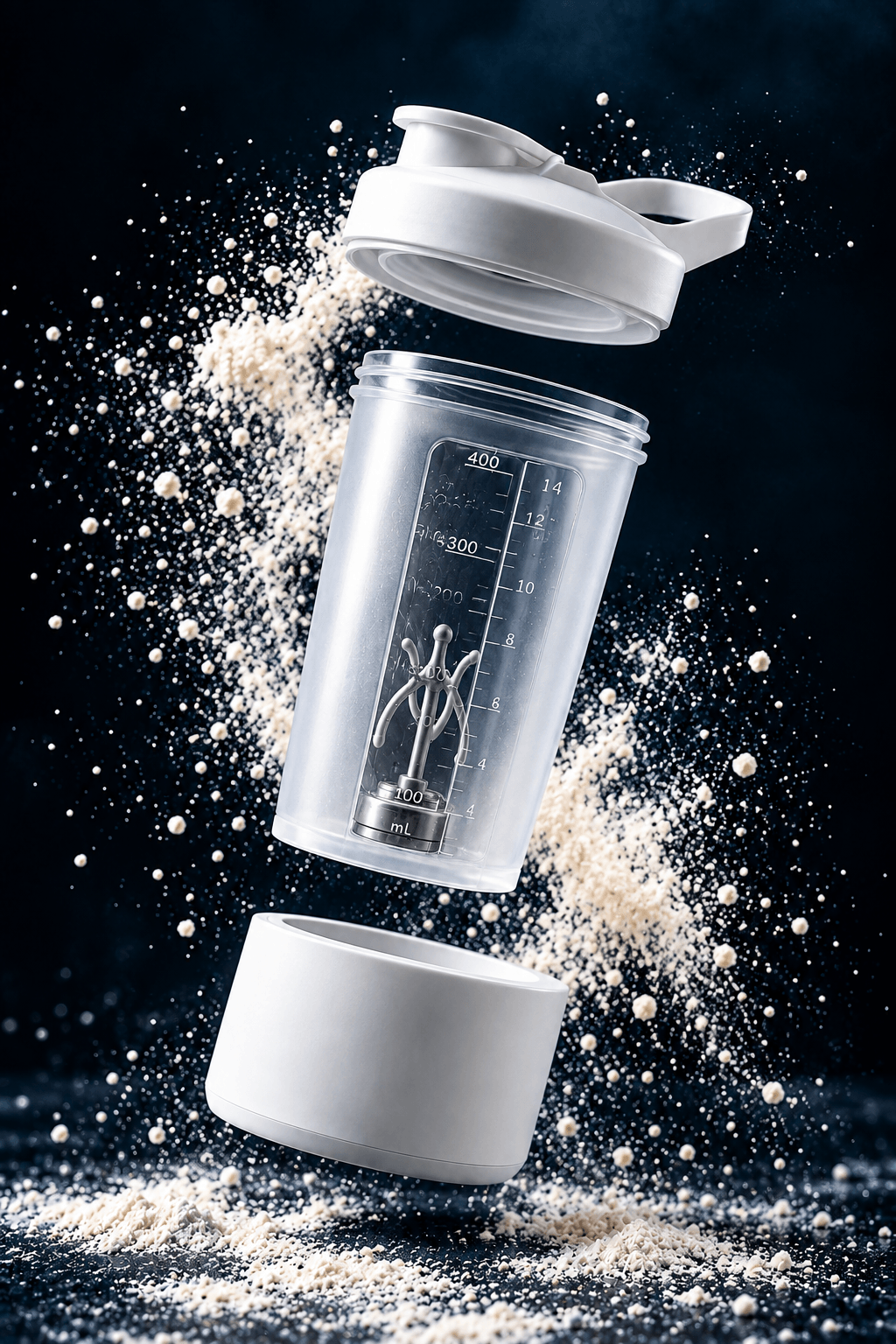 Elektriline Šeiker, Valge (400ml) - Image 4