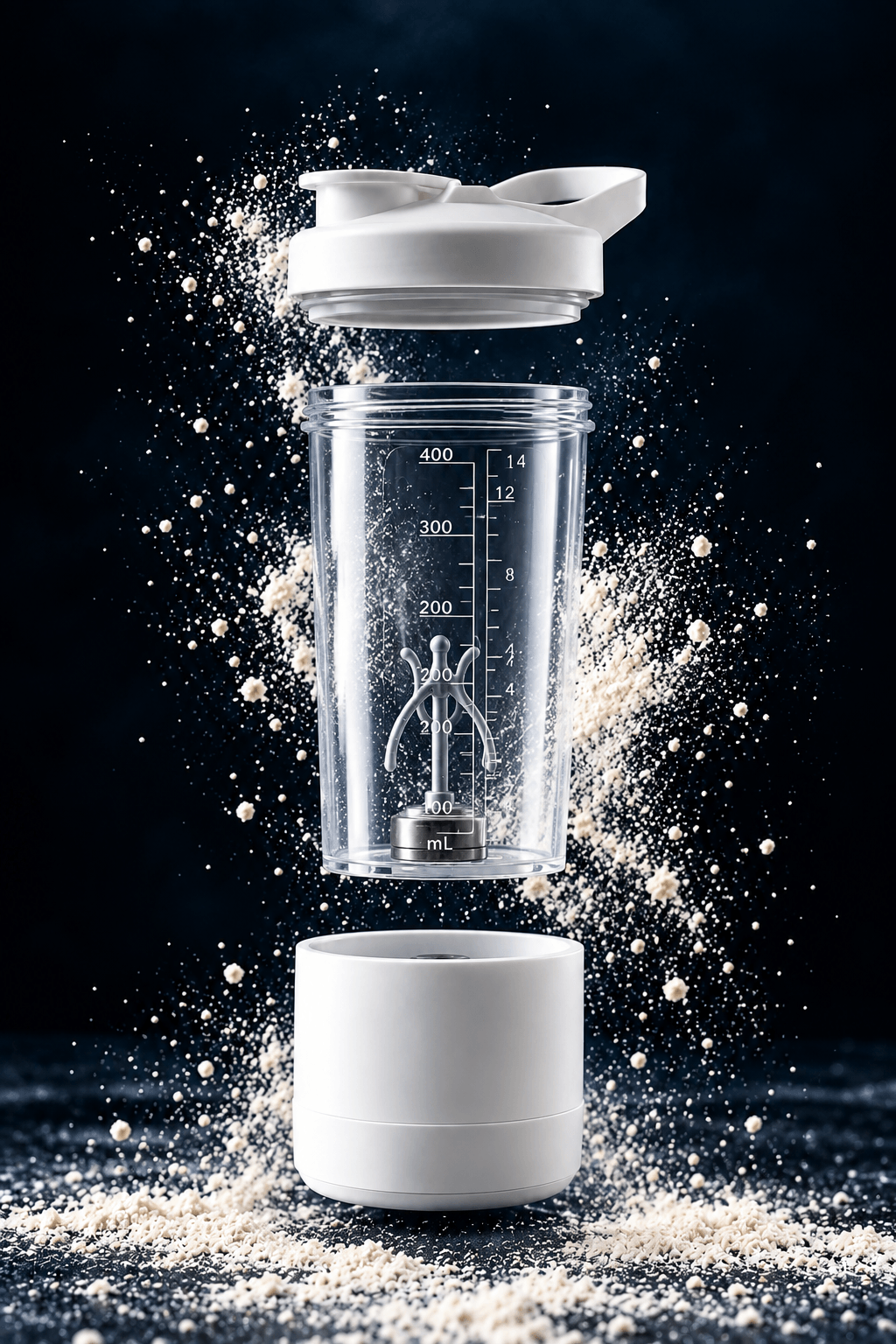 Elektriline Šeiker, Valge (400ml) - Image 5